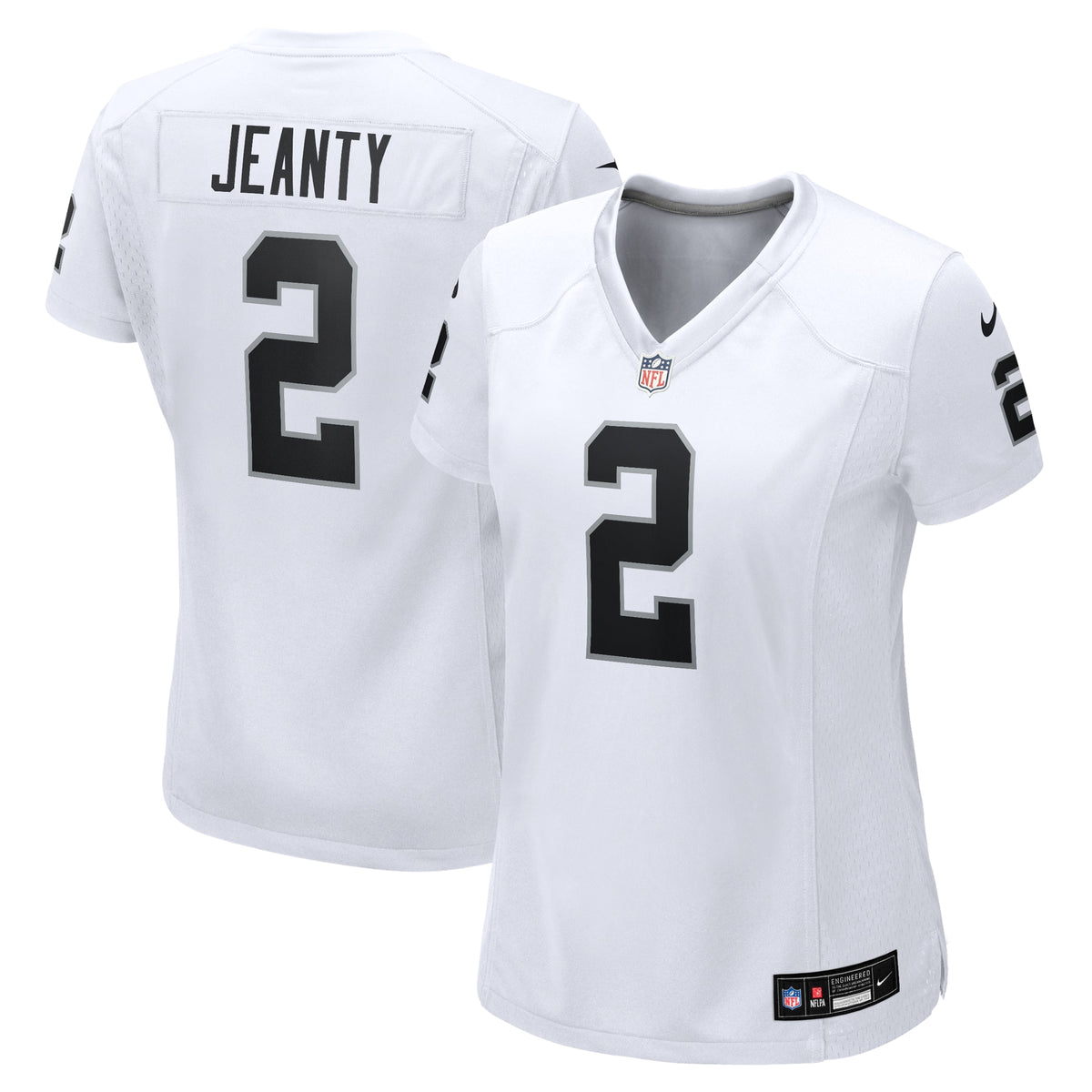Women's Las Vegas Raiders Ashton Jeanty Nike White Game Jersey