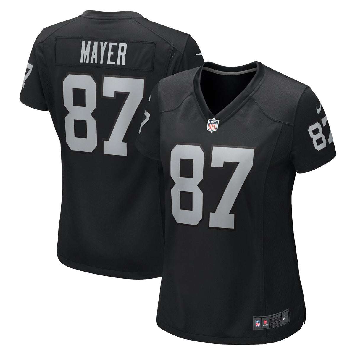 Women's Las Vegas Raiders Michael Mayer Nike Black Game Jersey