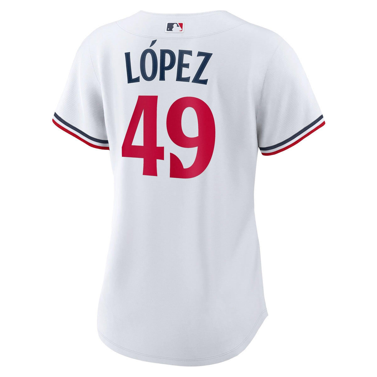 Women's Minnesota Twins Pablo Lopez Nike White Home Replica Jersey