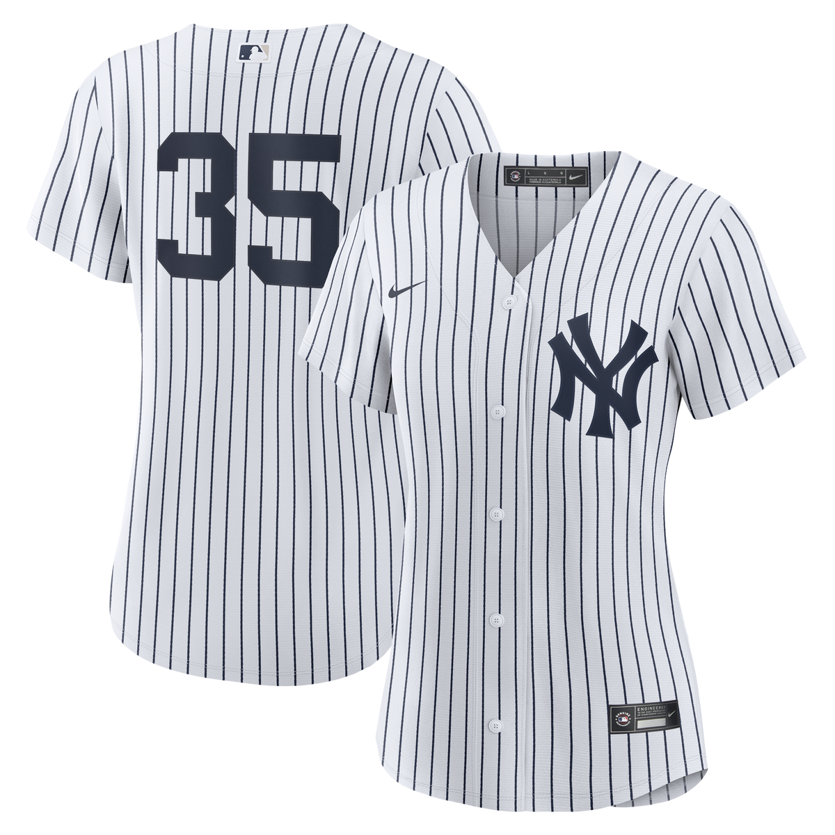 Women's New York Yankees Cody Bellinger Nike White Home Replica Jersey