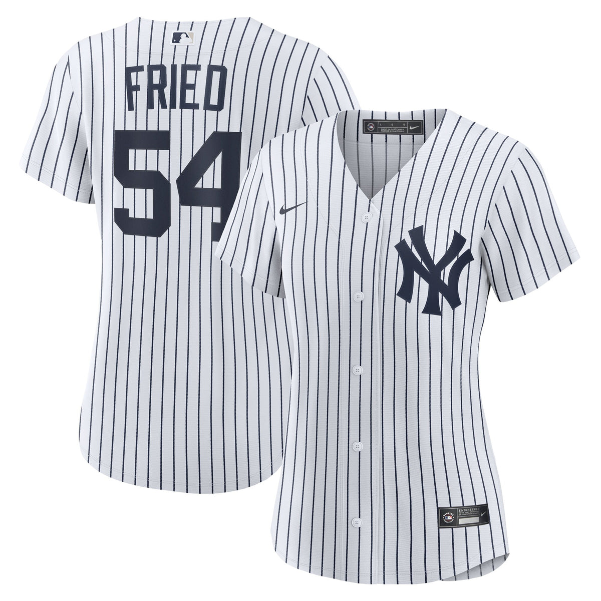 Women's New York Yankees Max Fried Nike White Home Replica Player Jersey