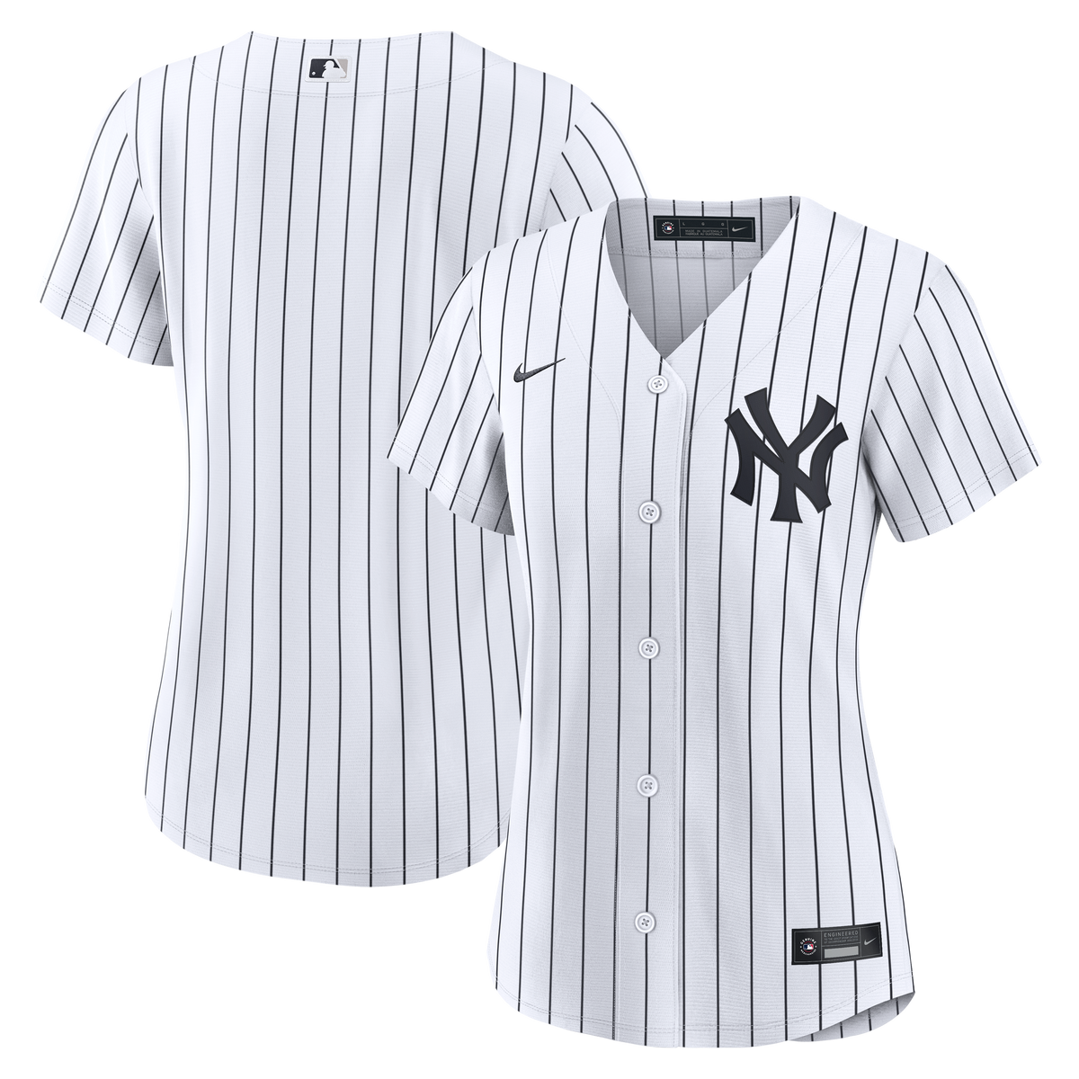 Women's New York Yankees Nike White Home Replica Jersey