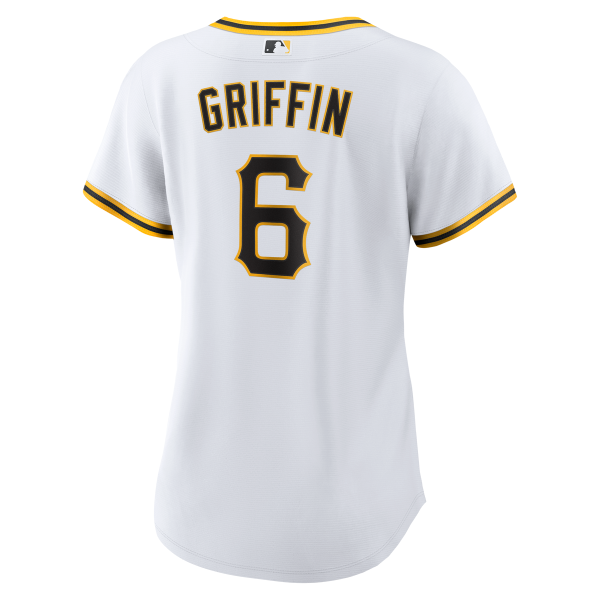 Women's Pittsburgh Pirates Konnor Griffin Nike White Home Replica Jersey