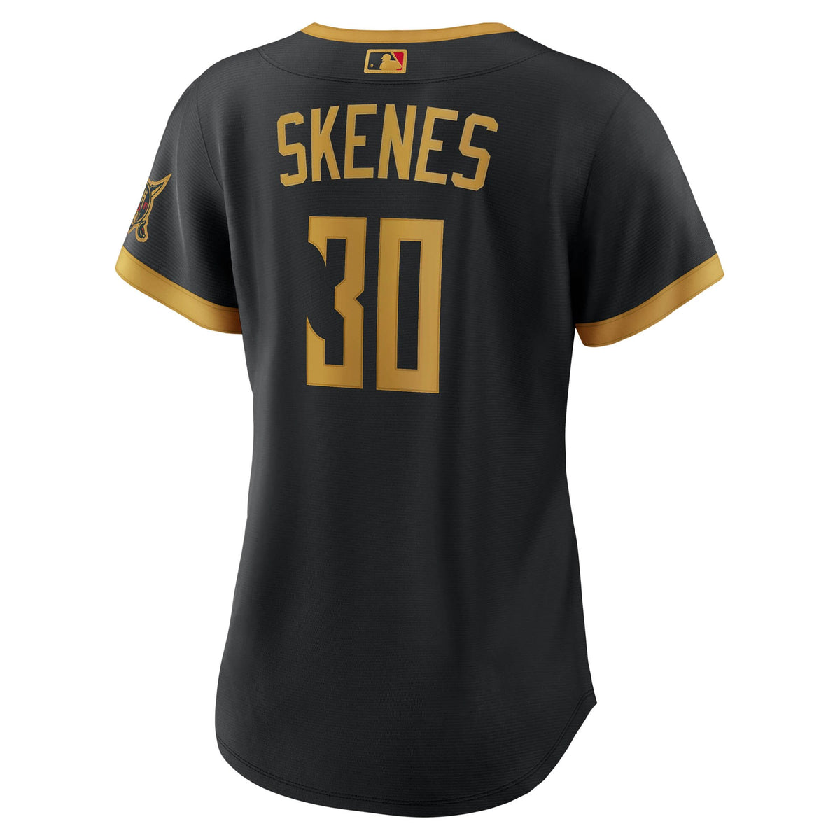 Women's Pittsburgh Pirates Paul Skenes Nike Black 2026 City Connect Stadium Jersey