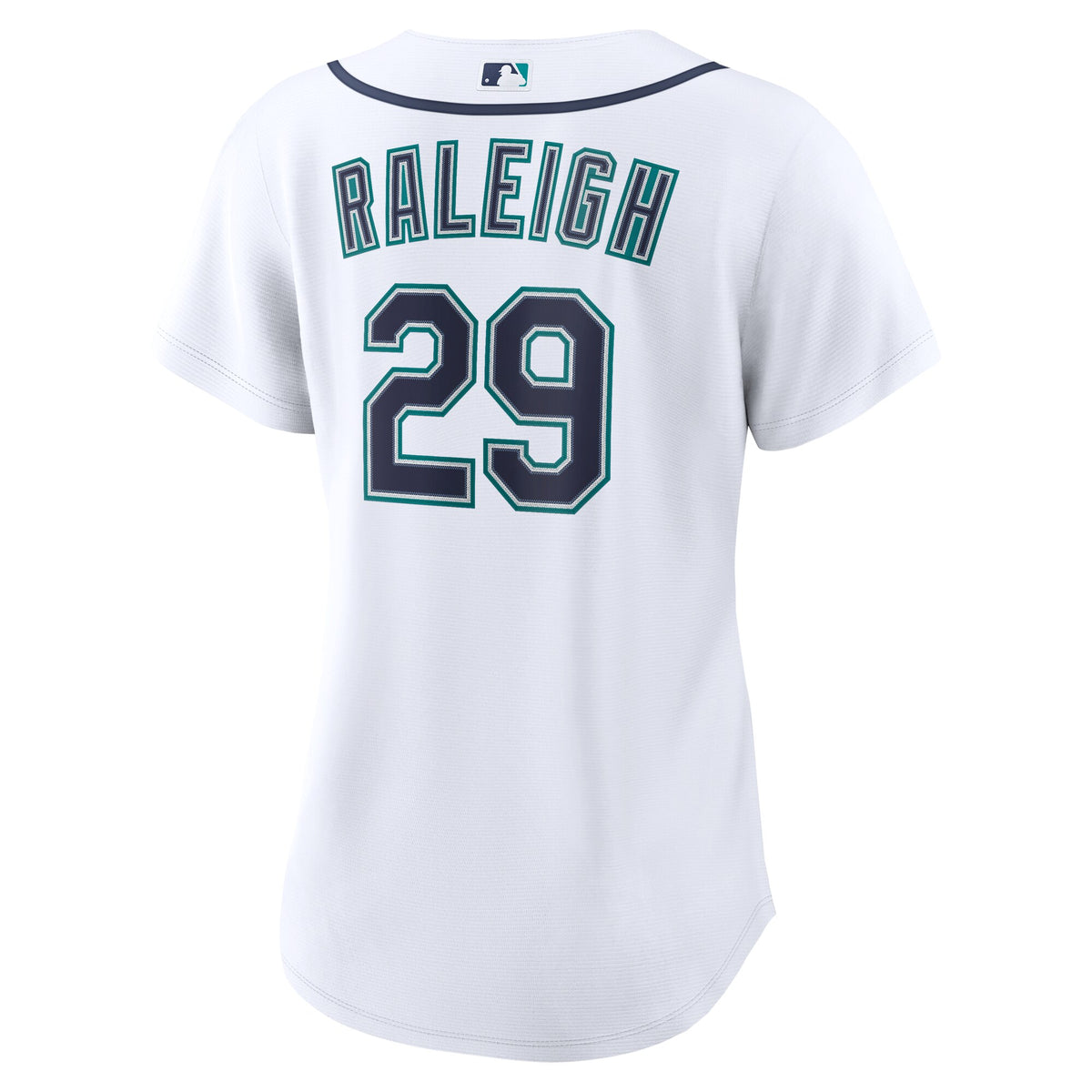 Women's Seattle Mariners Cal Raleigh Nike White Home Replica Jersey