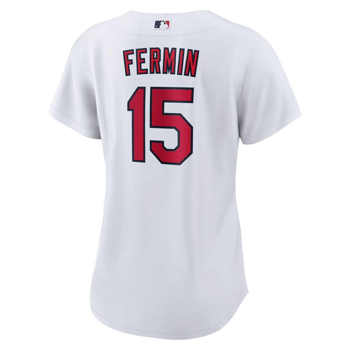 Women's St. Louis Cardinals Josí© Fermín Nike White Home Replica Jersey