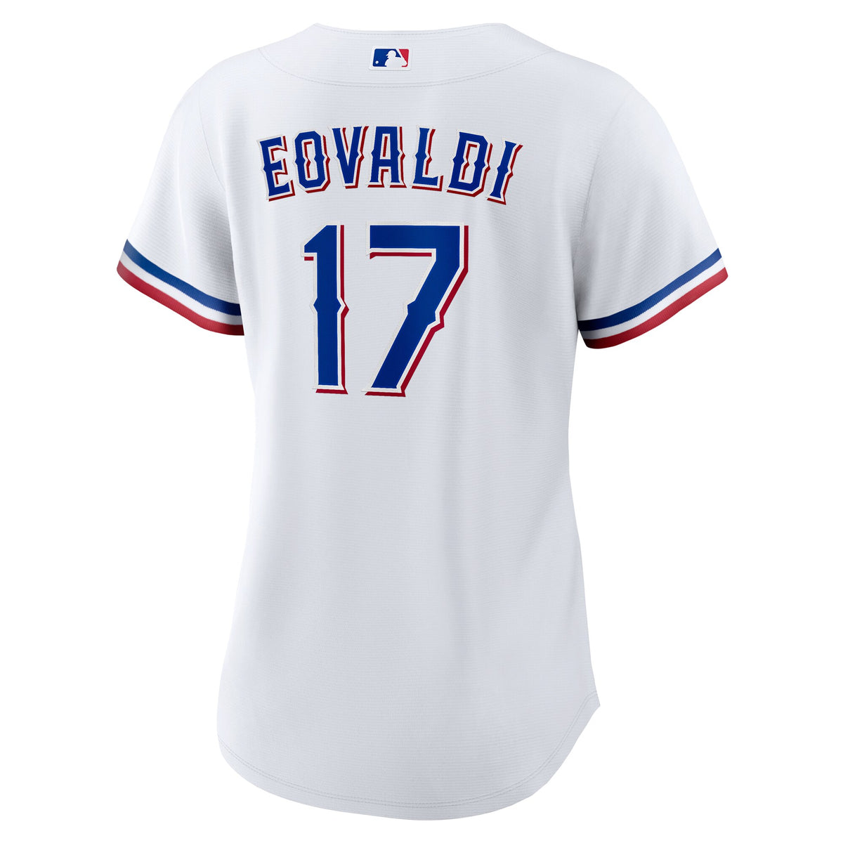 Women's Texas Rangers Nathan Eovaldi Nike White Home Replica Jersey