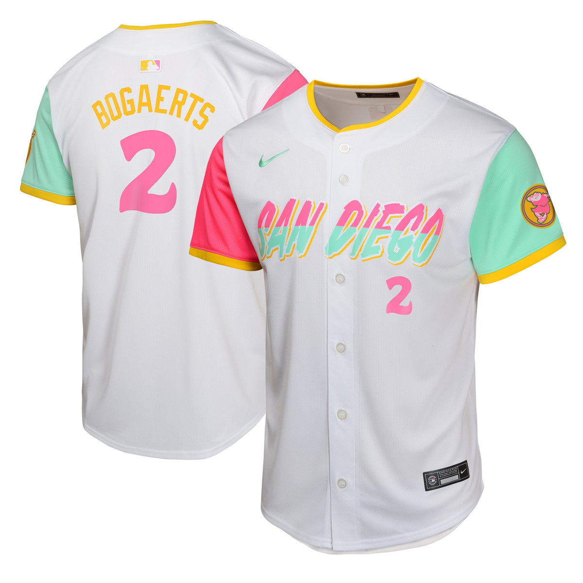 Xander Bogaerts San Diego Padres Nike Youth City Connect Limited Player Jersey White