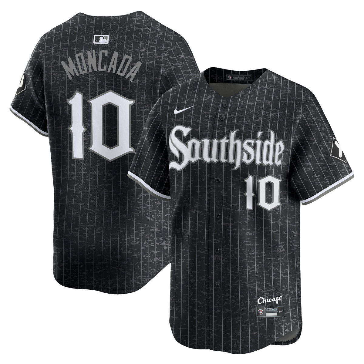Yoí¡n Moncada Chicago White Sox Nike City Connect Player Jersey Black