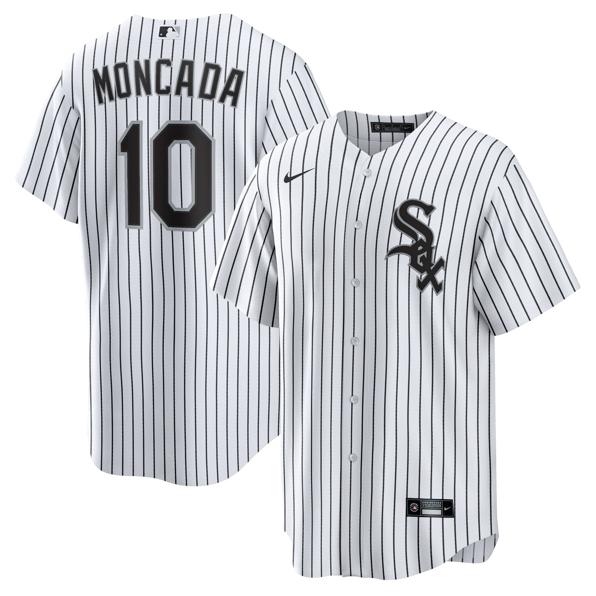 Yoan Moncada Chicago White Sox Nike Home Replica Player Name Jersey White