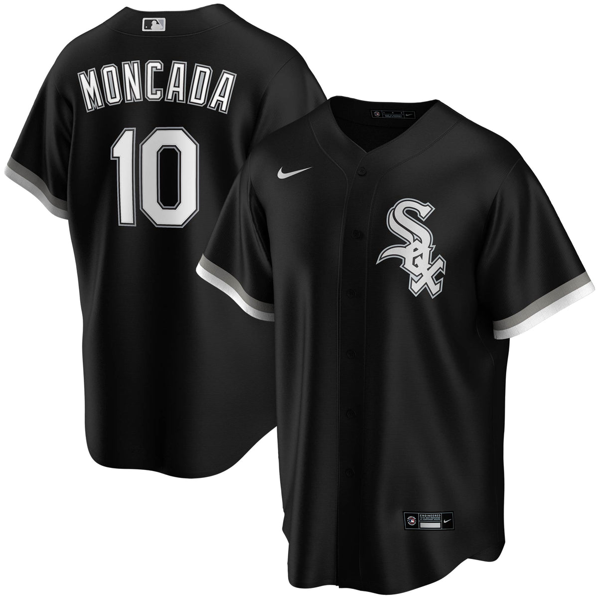 Yoan Moncada Chicago White Sox Nike Youth Alternate Replica Player Jersey Black