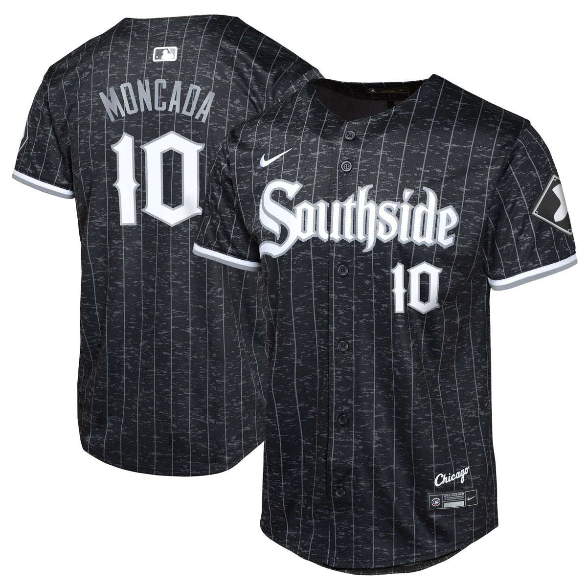 Yoan Moncada Chicago White Sox Nike Youth City Connect Limited Player Jersey Black
