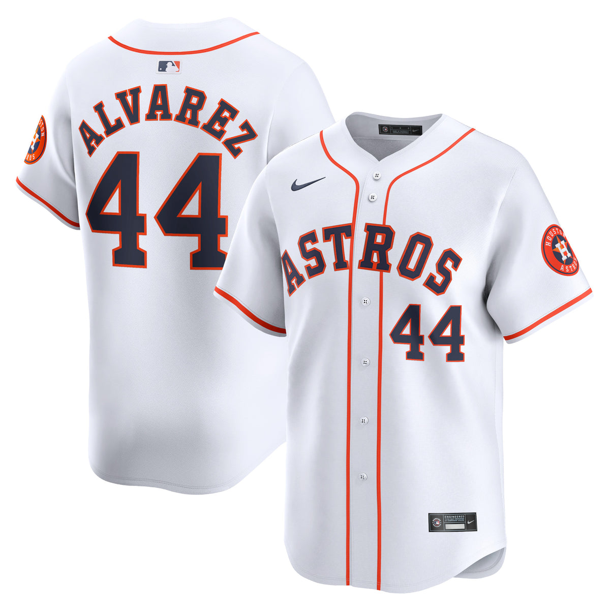 Yordan Alvarez Houston Astros Nike Home Limited Player Jersey White