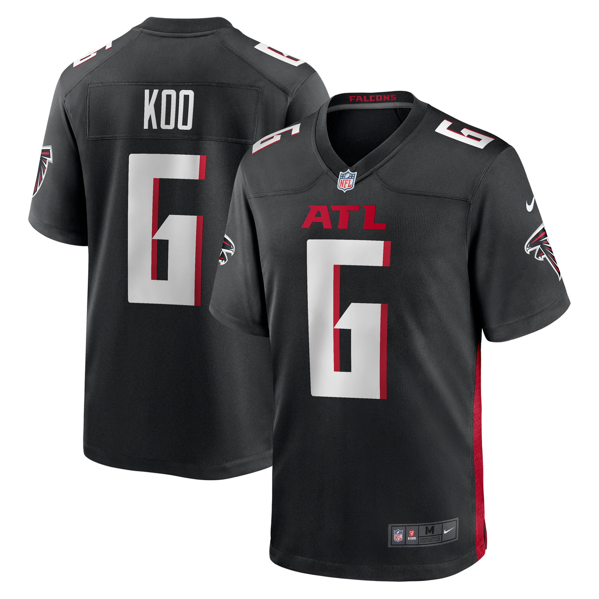 Younghoe Koo Atlanta Falcons Nike Team Game Jersey Black