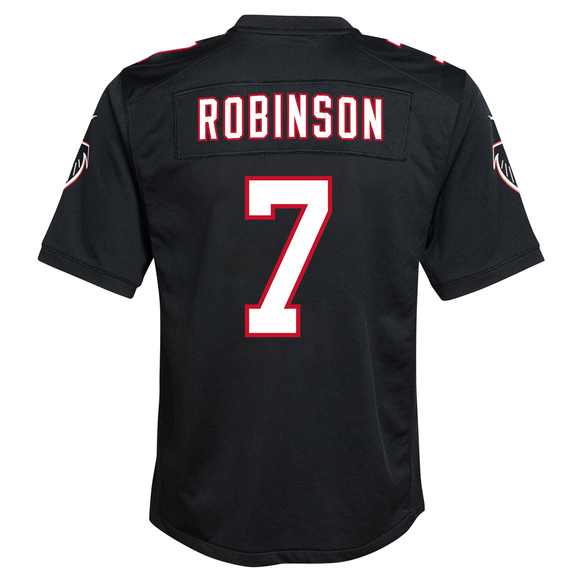 Youth Atlanta Falcons Bijan Robinson Nike Black Game Jersey