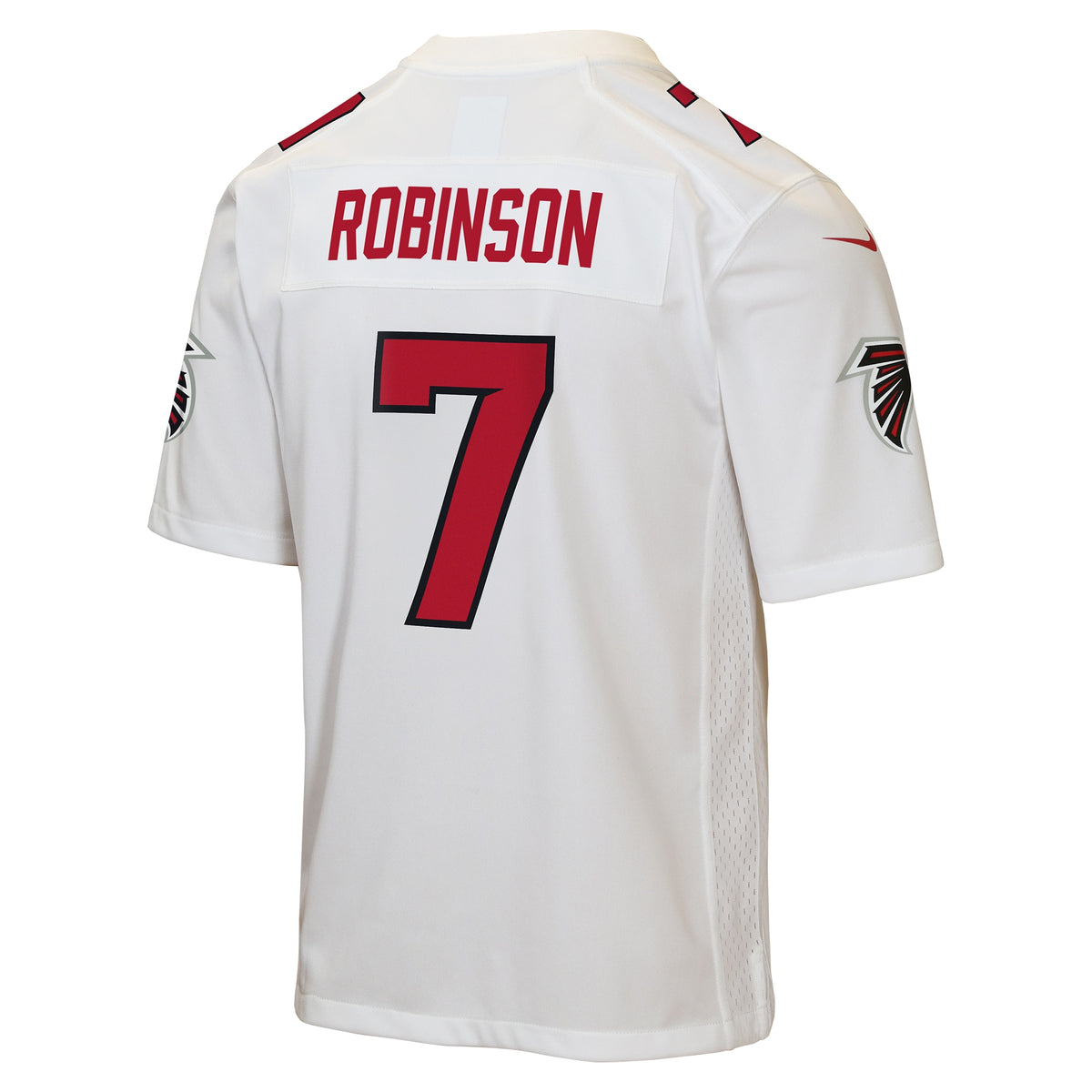 Youth Atlanta Falcons Bijan Robinson Nike White Game Jersey