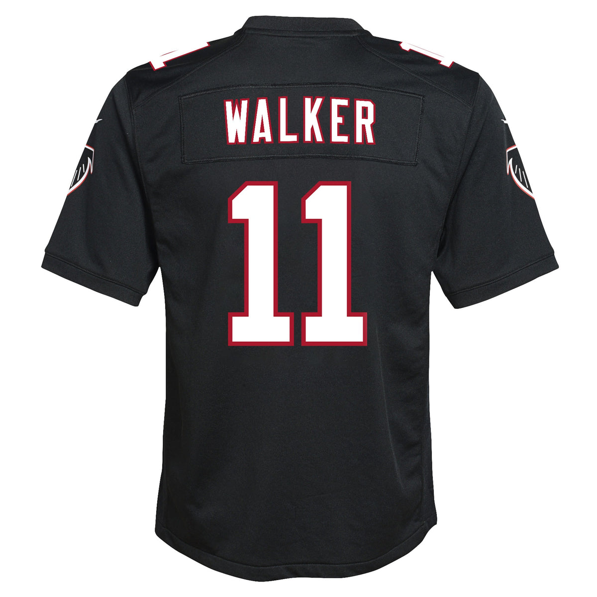 Youth Atlanta Falcons Jalon Walker Nike Black Alternate Game Jersey