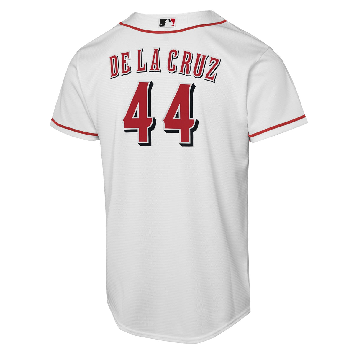 Youth Cincinnati Reds Elly De La Cruz Nike White Home Replica Player Jersey