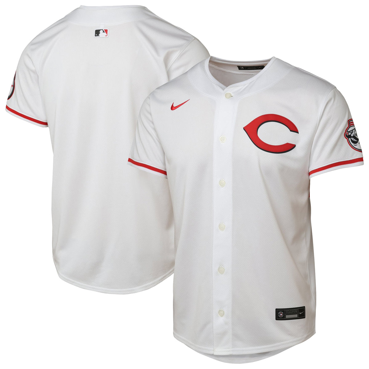 Youth Cincinnati Reds White Alternate 2 Limited Jersey