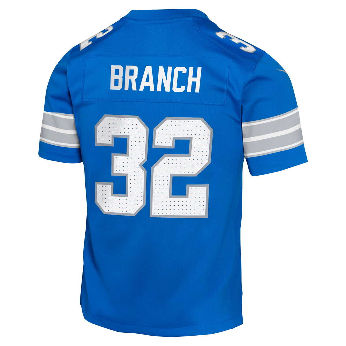 Youth Detroit Lions Brian Branch Nike Blue Game Jersey