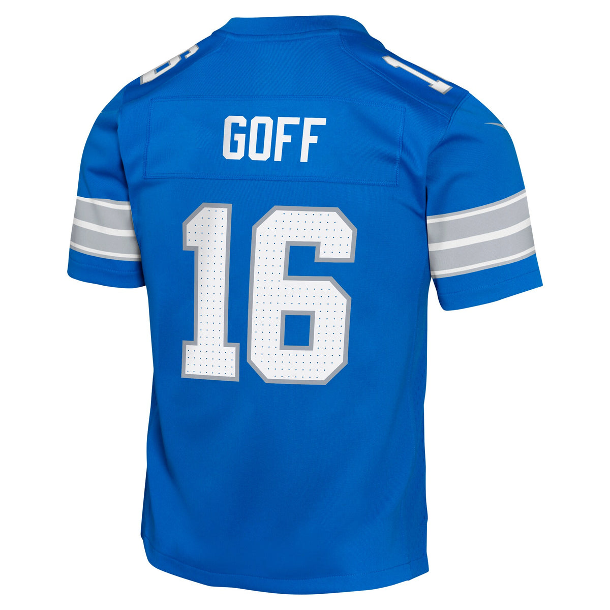 Youth Detroit Lions Jared Goff Nike Blue Game Jersey
