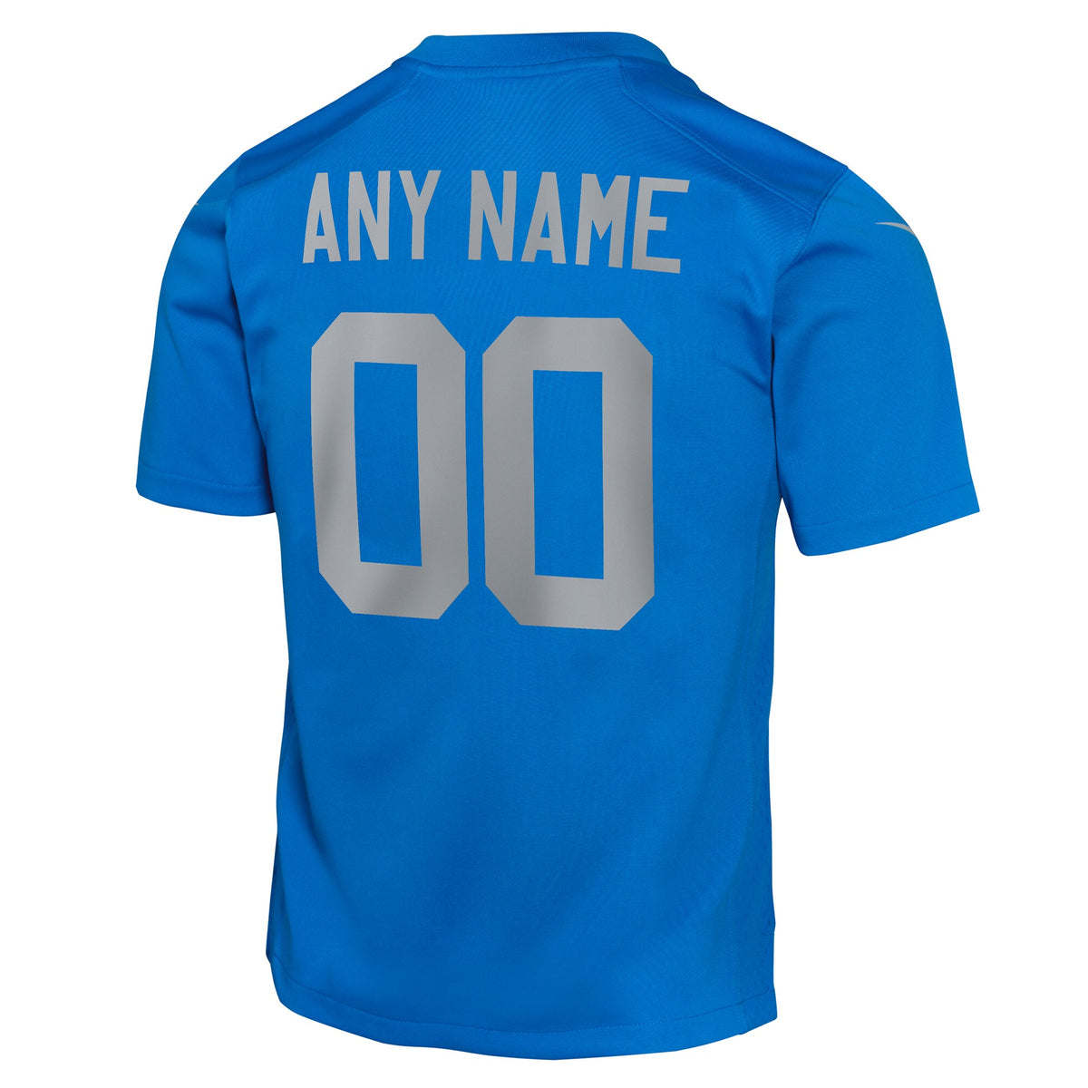 Youth Detroit Lions Nike Blue Alternate Custom Game Jersey