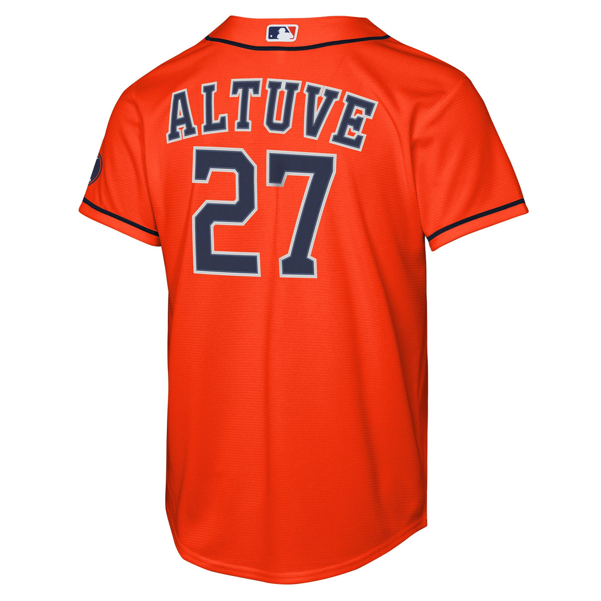 Youth Houston Astros Jose Altuve Nike Orange Alternate Stadium Jersey