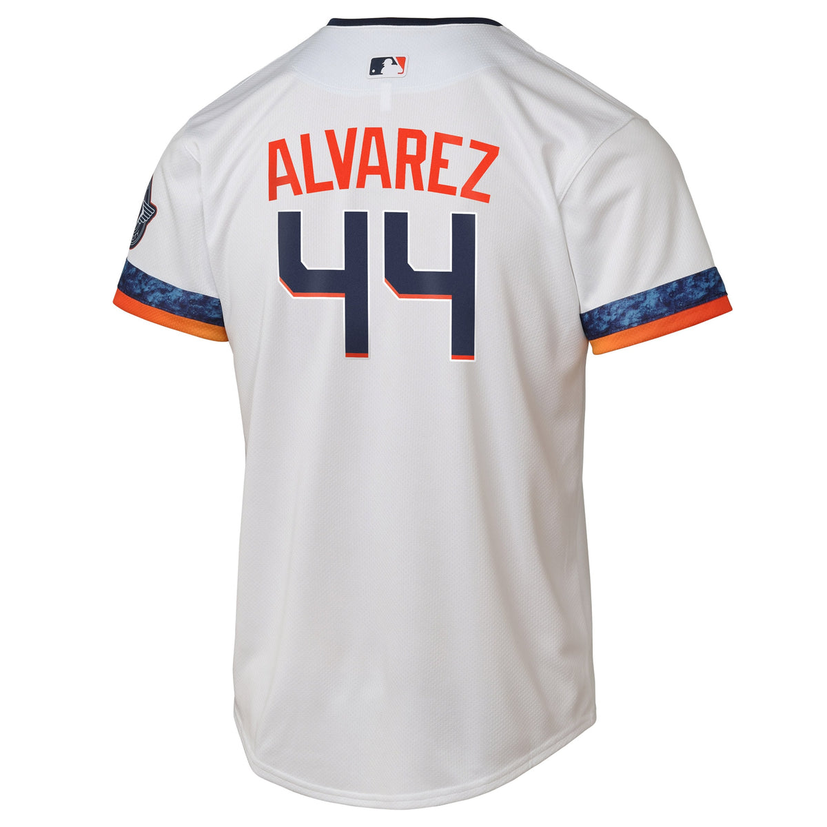 Youth Houston Astros Yordan Alvarez Nike White 2025 City Connect Limited Player Jersey