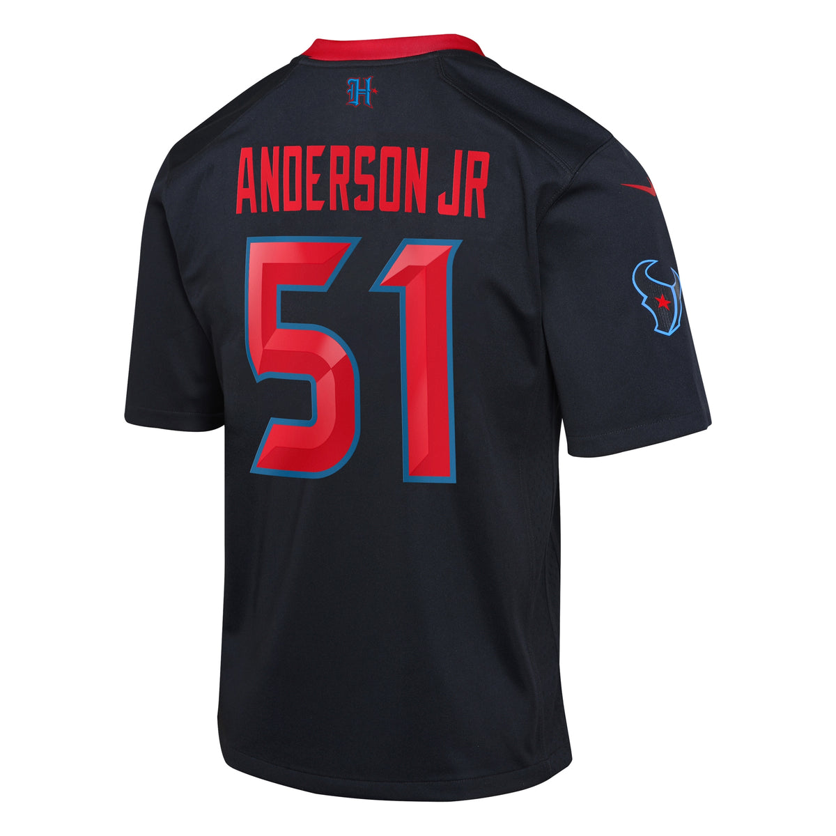 Youth Houston Texans Will Anderson Jr. Nike Navy Game Jersey