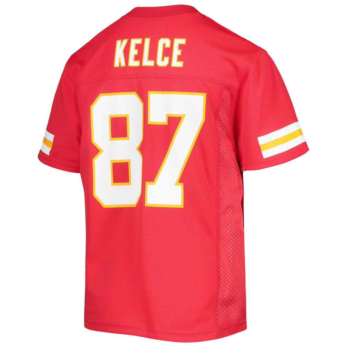 Youth Kansas City Chiefs Travis Kelce Red Replica Jersey