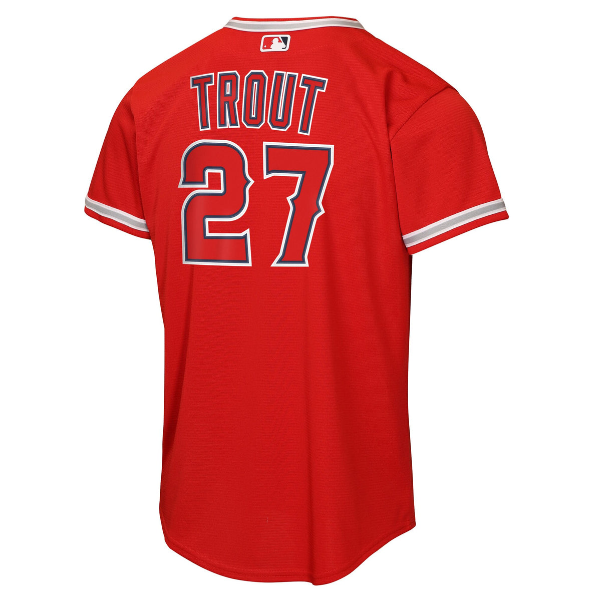 Youth Los Angeles Angels Mike Trout Nike Red Alternate Replica Jersey