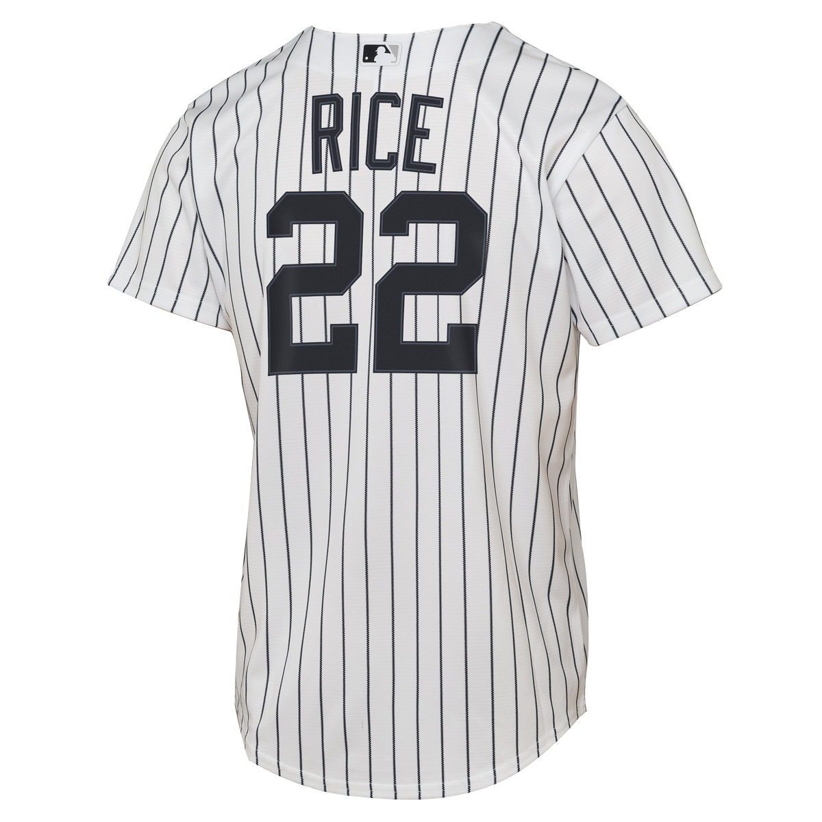 Youth New York Yankees Ben Rice Nike White Home Replica Jersey