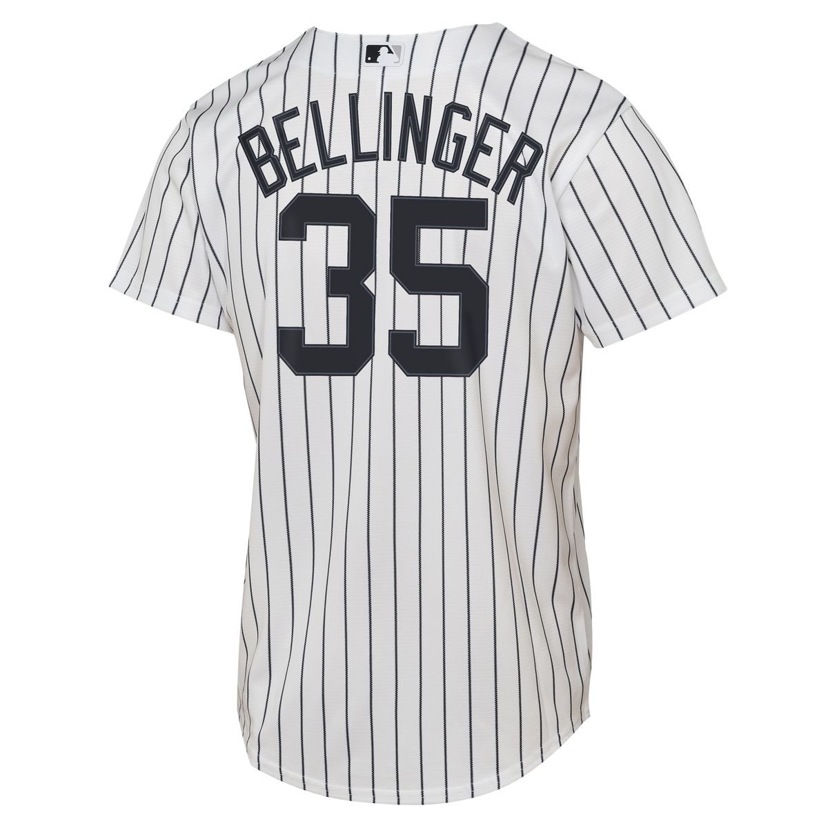 Youth New York Yankees Cody Bellinger Nike White Home Baseline Jersey