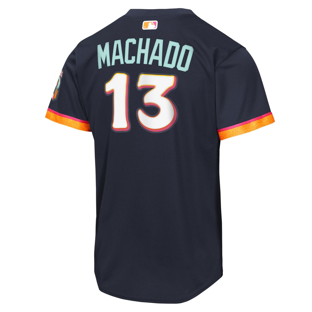 Youth San Diego Padres Manny Machado Nike Obsidian 2026 City Connect Stadium Jersey