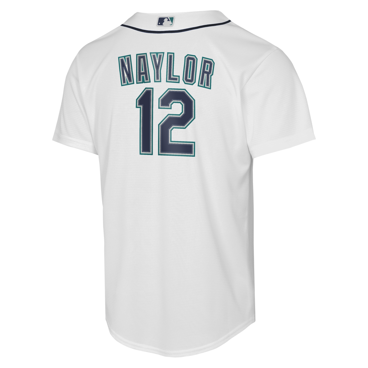 Youth Seattle Mariners Josh Naylor Nike White Home Baseline Jersey