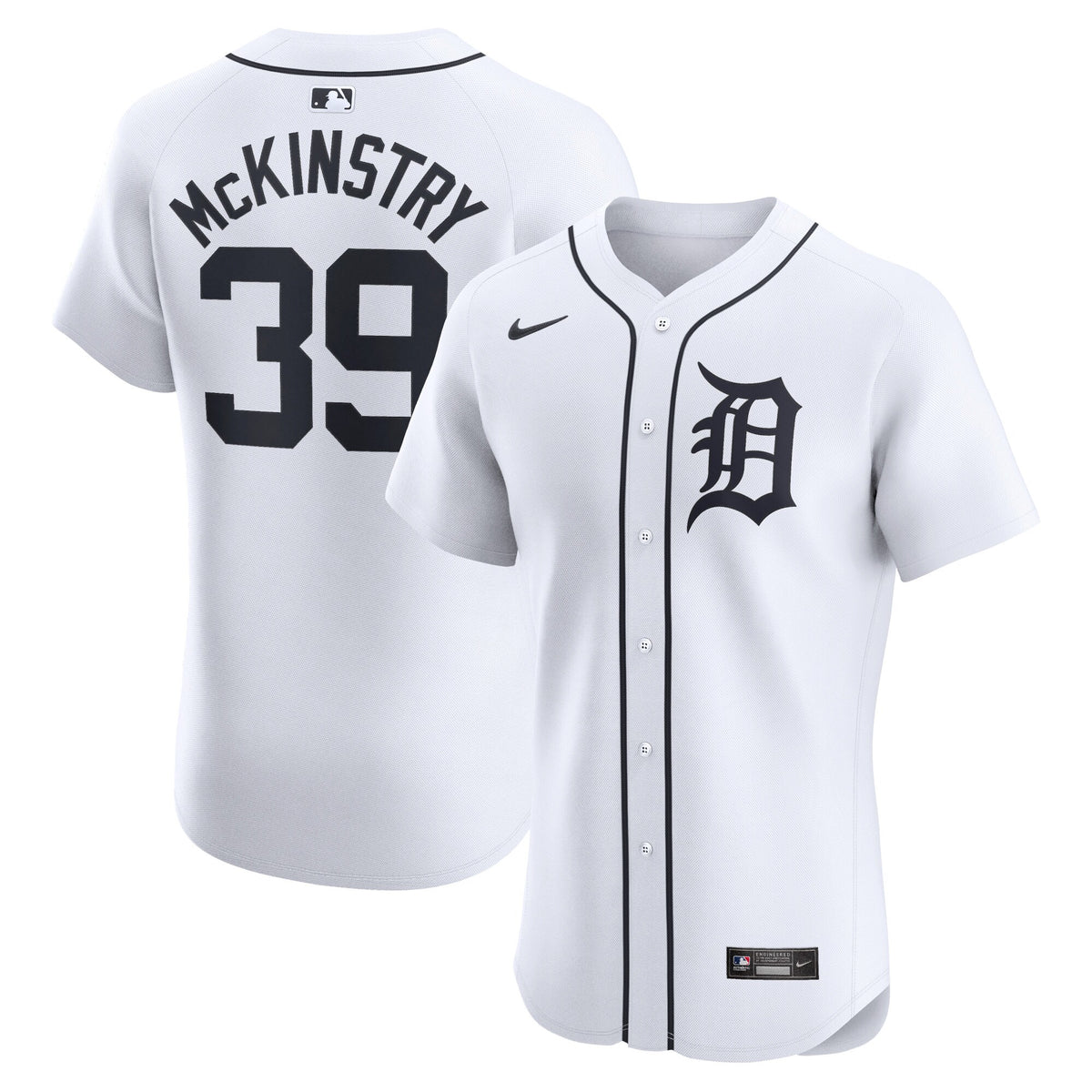 Zach McKinstry Detroit Tigers Nike Home Elite Player Jersey White