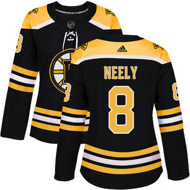 Adidas Boston Bruins 8 Cam Neely Black Home Authentic Womens Stitched Nhl Jersey