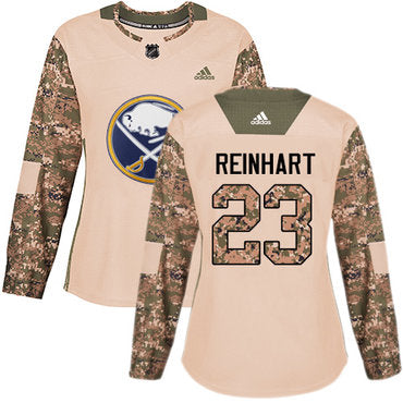 Adidas Buffalo Sabres 23 Sam Reinhart Camo Authentic 2017 Veterans Day Womens Stitched Nhl Jersey