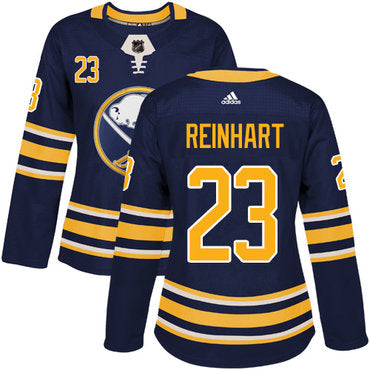 Adidas Buffalo Sabres 23 Sam Reinhart Navy Blue Home Authentic Womens Stitched Nhl Jersey