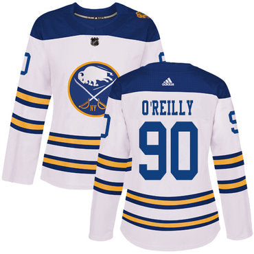 Adidas Buffalo Sabres 90 Ryan Oreilly White Authentic 2018 Winter Classic Womens Stitched Nhl Jersey