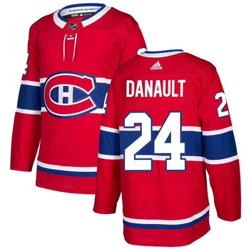 Adidas Canadiens 24 Phillip Danault Red Home Authentic Stitched Nhl Jersey