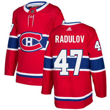 Adidas Canadiens 47 Alexander Radulov Red Home Authentic Stitched Nhl Jersey