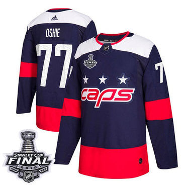 Adidas Capitals 77 Tj Oshie Navy Authentic 2018 Stadium Series Stanley Cup Final Stitched Nhl Jersey