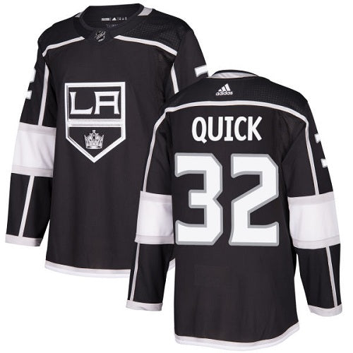 Adidas Kings 32 Jonathan Quick Black Home Authentic Stitched Nhl Jersey
