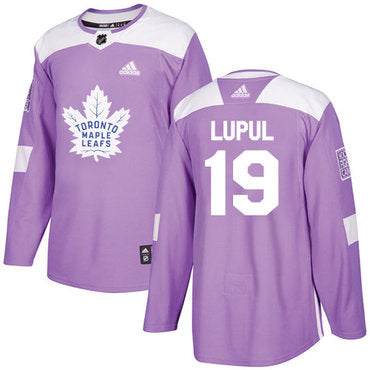 Adidas Maple Leafs 19 Joffrey Lupul Purple Authentic Fights Cancer Stitched Nhl Jersey