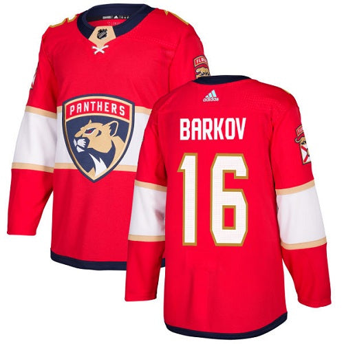 Adidas Panthers 16 Aleksander Barkov Red Home Authentic Stitched Nhl Jersey
