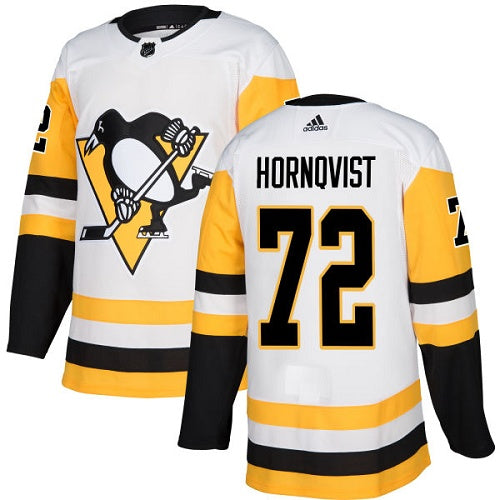 Adidas Pittsburgh Penguins 72 Patric Hornqvist White Alternate Authentic Stitched Nhl Jersey