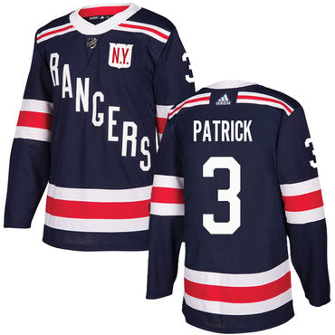 Adidas Rangers 3 James Patrick Navy Blue Authentic 2018 Winter Classic Stitched Nhl Jersey