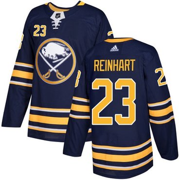 Adidas Sabres 23 Sam Reinhart Navy Blue Home Authentic Stitched Nhl Jersey
