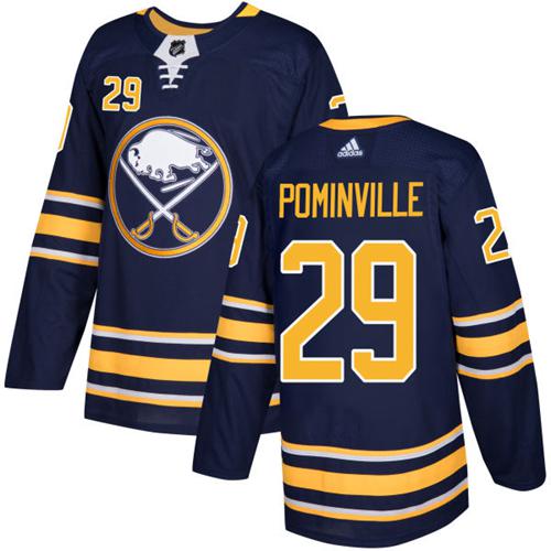 Adidas Sabres 29 Jason Pominville Navy Blue Home Authentic Stitched Nhl Jersey